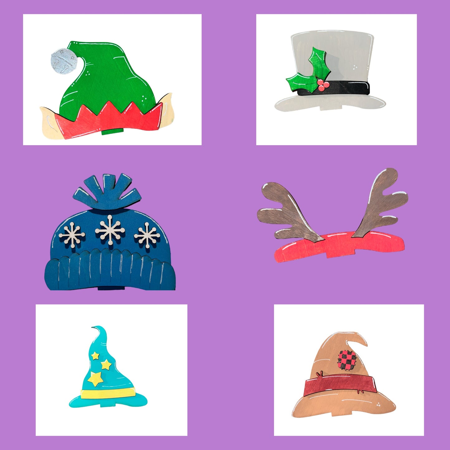 Animal Friends with Interchangeable Hats